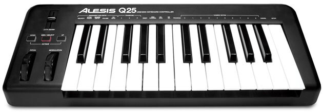 Alesis Q25 USB MIDI Keyboard