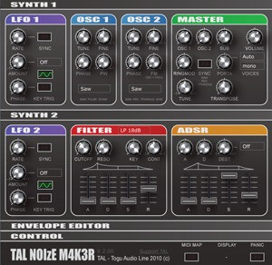 Togu Audio Line TAL-NoiseMaker v2
