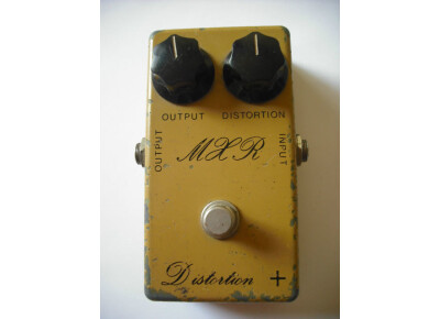 MXR M104 Distortion+ Script Logo Vintage