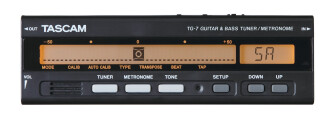 Tascam Introduces TG-7, TC8 Tuners