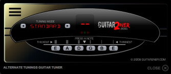 Guitar2ner, l’accordeur en ligne