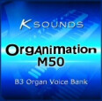 K-Sounds Organimation pour le Korg M50