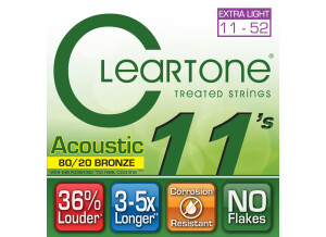 Cleartone Strings Acoustic 80/20 Bronze