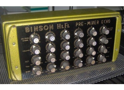 Binson Pre-Mixer Echo