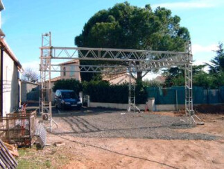 ASD gril 8m x 6m avec towers