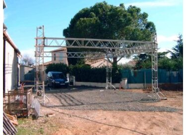 ASD gril 8m x 6m avec towers