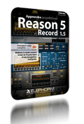 Un duo de tutoriels sur Reason 5 et Record 1.5 chez Elephorm