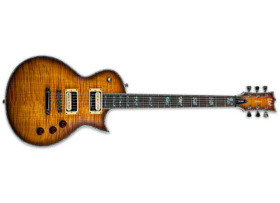 LTD EC-1000 Amber Sunburst