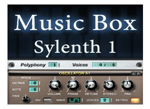 Le Lotus Bleu Music Box for LennarDigital Sylenth1 VSTI