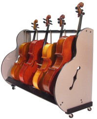 [NAMM] BandStorage Band Room Cello Rack