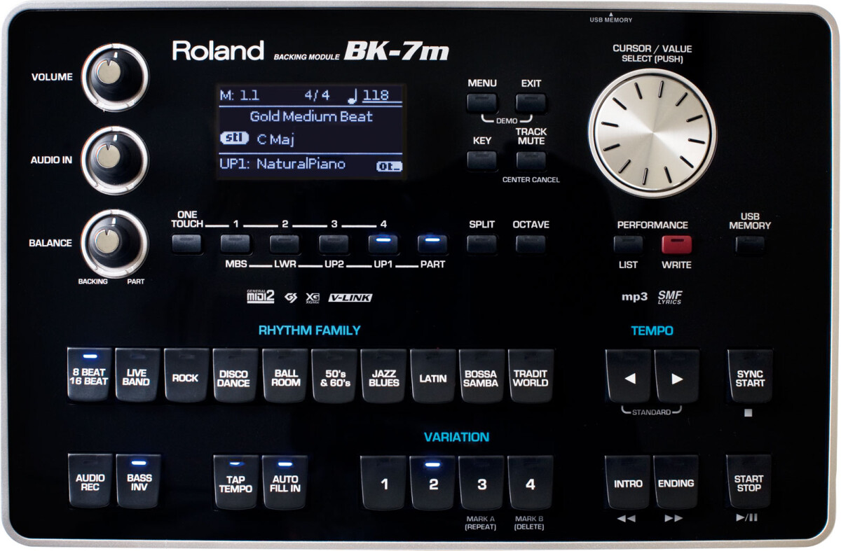 Roland Now Shipping the BK-7m