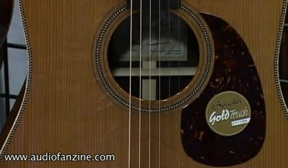 [NAMM] Vidéo Guitares Boucher Gold Touch