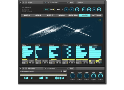 Twisted Tools Scapes for Reaktor