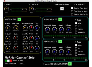Hornet Plugins ChannelStrip