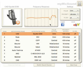 Ear Machine myMicSound