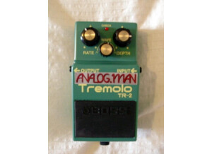 Boss TR-2 Tremolo - Modded by Analogman