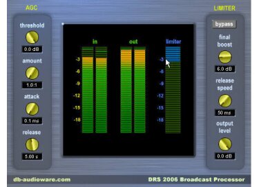 db Audioware DRS2006 Broadcast Processor STD