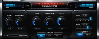vescoFx Cross Delay for Mac