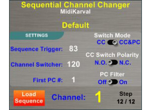 Midikarval Sequential Channel Changer