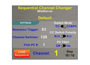 Midikarval Sequential Channel Changer