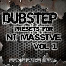 Sonic Drive Media Dubstep for NI Massive Vol. 1