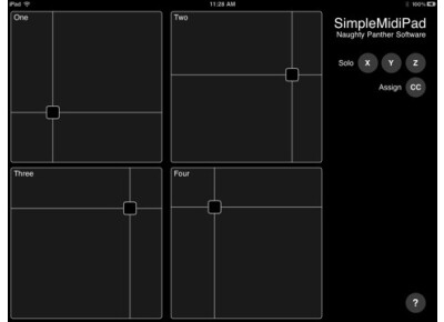 Naughty Panther SimpleMidiPad