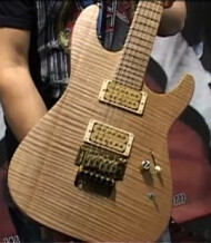Kraken Guitars Custom Shop One Piece