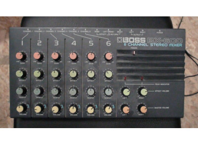 Boss BX-600 channel stereo mixer