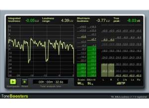 ToneBoosters EBU Loudness