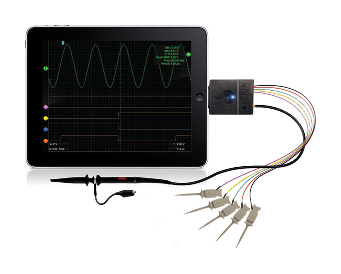 Oscium iMSO, l’oscilloscope sur iOS