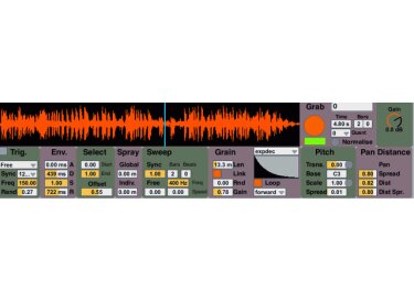 mo-seph Simple Max for Live Granulator