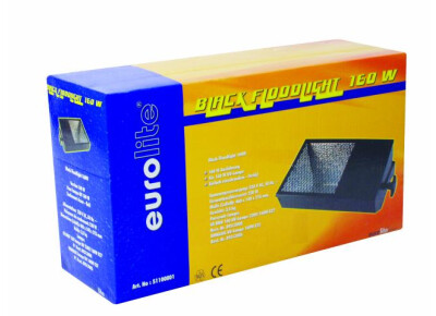 Eurolite Black Floodlight 160W