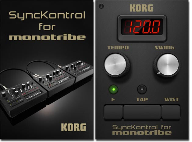Korg SyncKontrol App for monotribe
