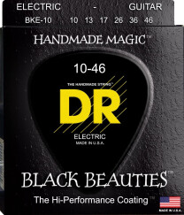 Dr Strings Black Beauties Electric Guitar 6-String Set