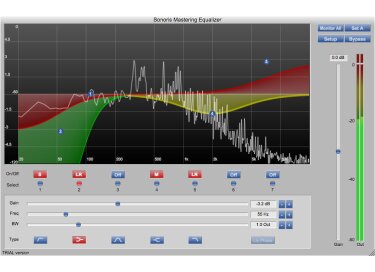 Sonoris Audio Engineering Mastering Equalizer