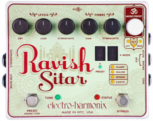 La Ravish Sitar d’Electro-Harmonix est dispo