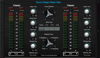 Sound Magic Meter Man