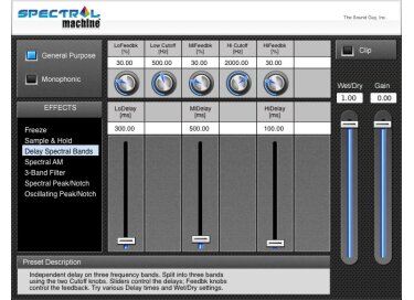 The Sound Guy Spectral Machine