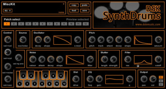 DSK Music sort SynthDrums