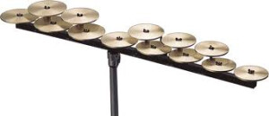 Zildjian Low Octave Crotales (13 notes) W/O Bar