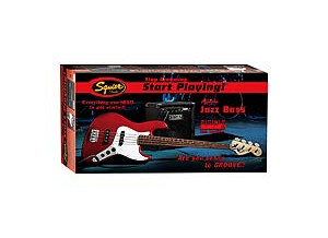 Squier Stop Dreaming, Start Playing Set: Affinity J Bass with Rumble 15 Amp