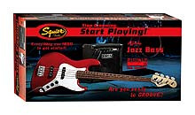 Squier Stop Dreaming, Start Playing Set: Affinity J Bass with Rumble 15 Amp