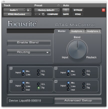 Focusrite RTAS MixControl