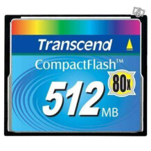 Transcend CompactFlash 512mb 80X