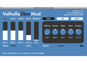 Valhalla DSP ValhallaÜberMod