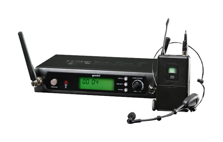 Gemini UHF-5000 Wireless Microphone Systems