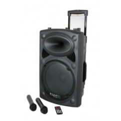 Ibiza Sound IBIZA PORT12VHF USB-MP3 & 2 MICROS VHF