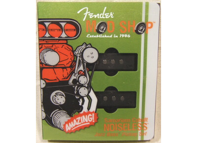 Fender Mod Shop Samarium Cobalt Noiseless Jazz Bass Pickup Set