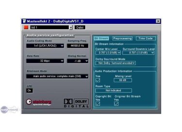 Steinberg Nuendo Dolby