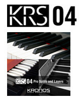Korg KRS 04 Pro Splits and Layers